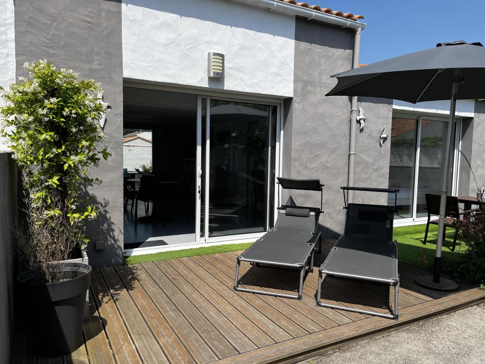La Tranquilite Bleue - Maison Avec Parking Cloture Les Sables-dʼOlonne Esterno foto