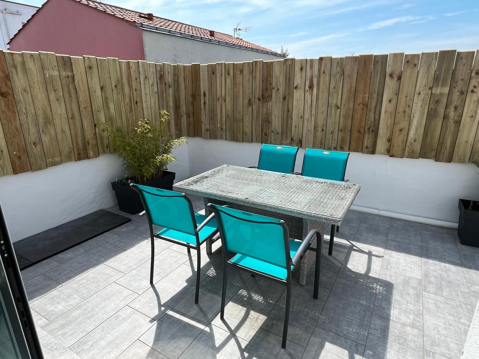 La Tranquilite Bleue - Maison Avec Parking Cloture Les Sables-dʼOlonne Esterno foto